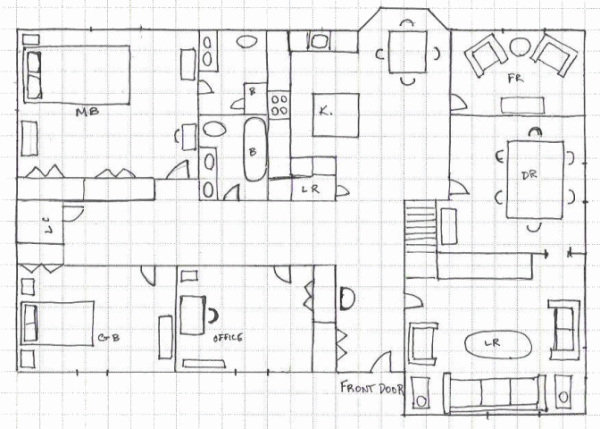 How to draw your floor plan